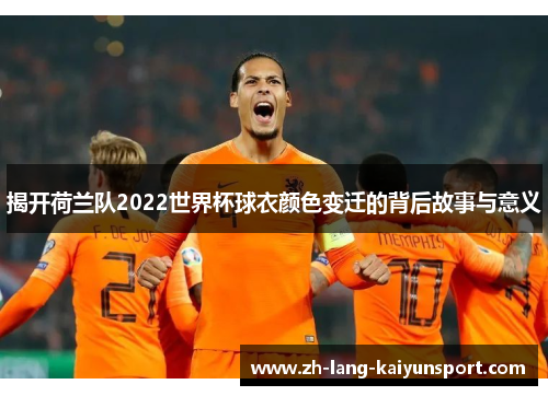 揭开荷兰队2022世界杯球衣颜色变迁的背后故事与意义